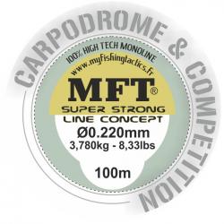 Nylon Special Carpodrome - MFT ® - Corps de ligne 100m Ø 0.18mm