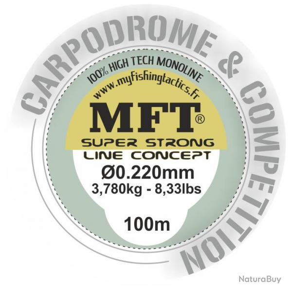 Nylon Special Carpodrome - MFT  - Corps de ligne 100m  0.250mm