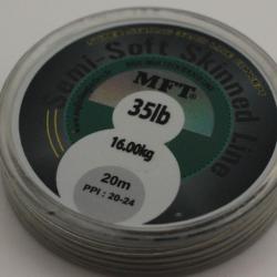 Tresse à bas de ligne - Semi Soft Skin Line - MFT ® 35lbs