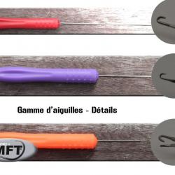 Aiguille à chas - MFT ® - longue - ROUGE