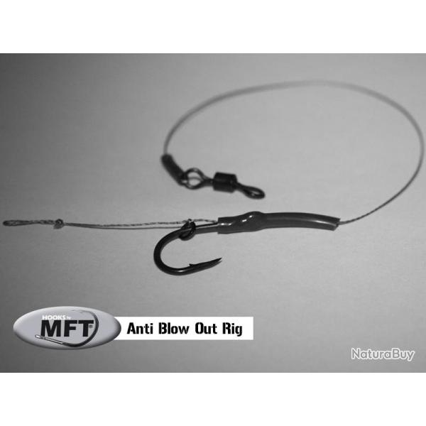 MFT  - Anti Rejet - Bas de ligne mont Carpe - Pack x 2 montages N6