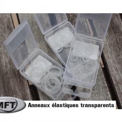 MFT ® - Anneaux élastiques transparents Ø 10mm
