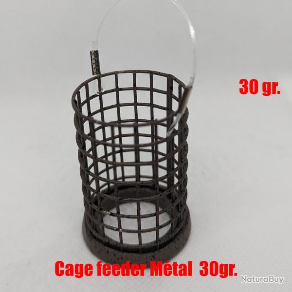 Cage Feeder de pche - Metal - Petite capacit 30g