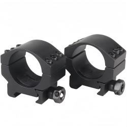 Colliers de fixation Bas pour lunette de tir, rail picatinny diamètre 30 mm triple attache