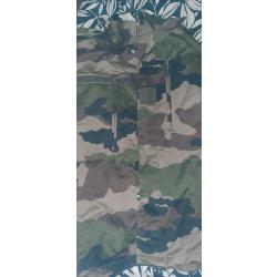Veste de treillis camouflage centre Europe modèle F2 réglementaire Armée Française