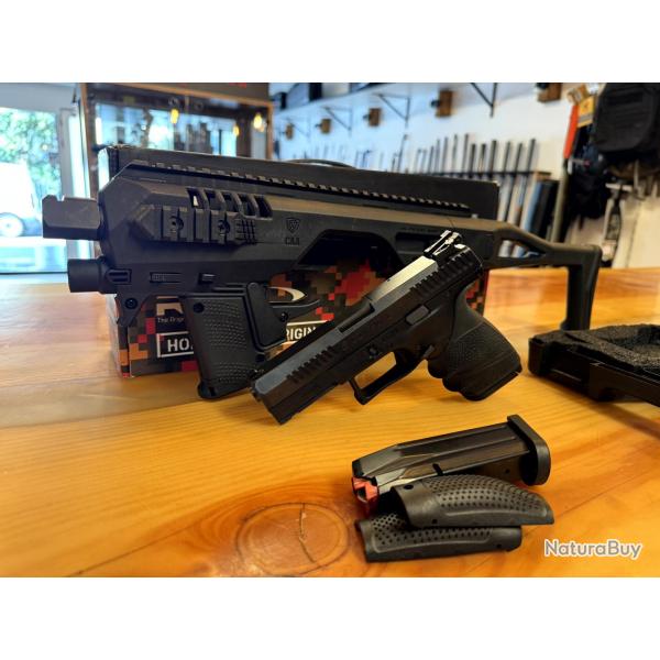 PISTOLET CZ P10C CALIBRE 9X19 OCCASION