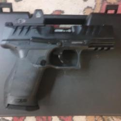 Pistolet WALTHER PDP COMPACT T4E Calibre 43 5Joules+ Viseur point rouge UMG + Kit de service