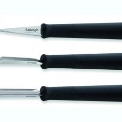 Set de 3 outils a decorer Triangle BASIC
