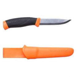 POIGNARD MORA COMPAGNION ORANGE/NOIR
