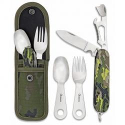 SET COUVERTS CAMPING VERT ALBAINOX