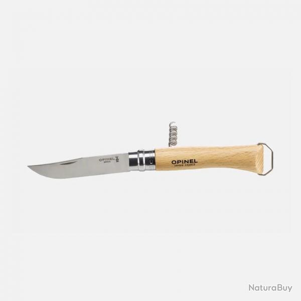 COUTEAU OPINEL N10 TIRE BOUCHON DECAPSULEUR