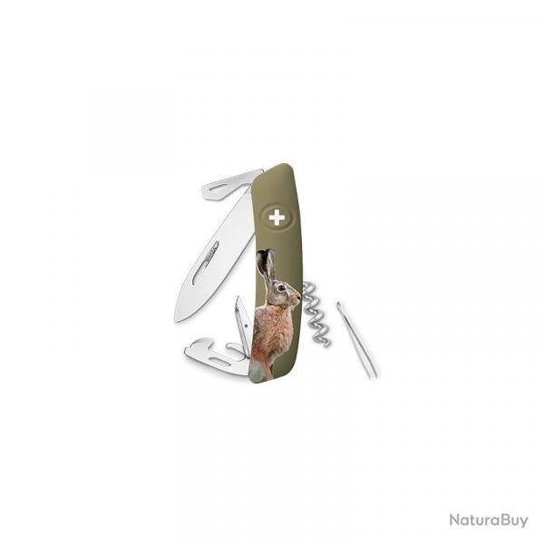 COUTEAU SWIZA D03 LIEVRE KAKI
