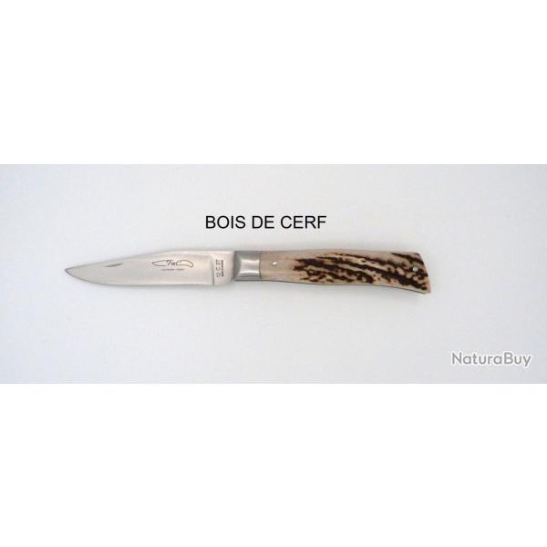 COUTEAU TMC ALPIN MANCHE BOIS DE CERF