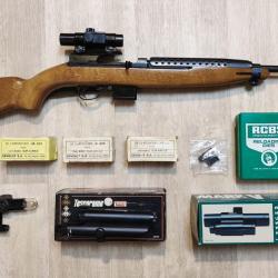 Carabine IVER JOHNSON USM1 - Cal. 30-222 - Optiques, cartouches, outils rechargement (Occasion)