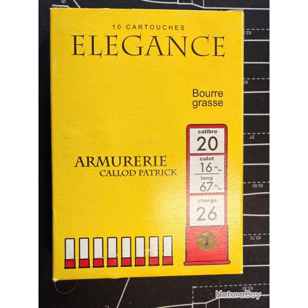 LOT de 100 cartouches en calibre 20 pb n 1