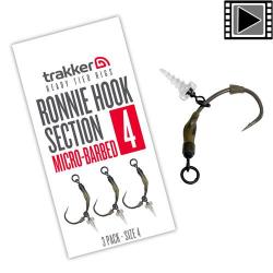 Hameçon Trakker Ronnie Hook Section (par 3) n° 4