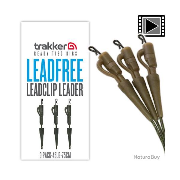 Montage Trakker Softcore Leadfree Leadclip Leader 75cm (par 3)
