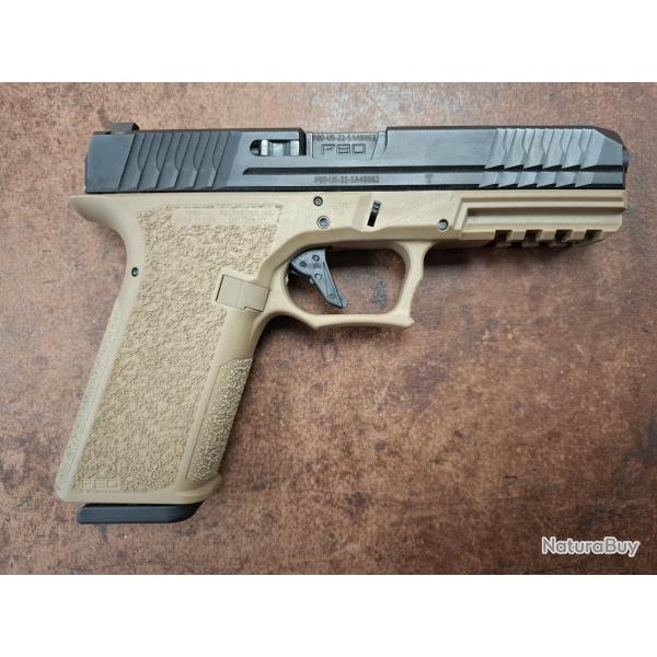 Pistolet Polymer 80 PFS 9 FDE  ---   Neuf