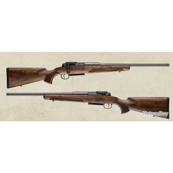 Carabine Mauser M25 pure bois GAUCHER cal.7MM REM MAG canon 62cm filete nue