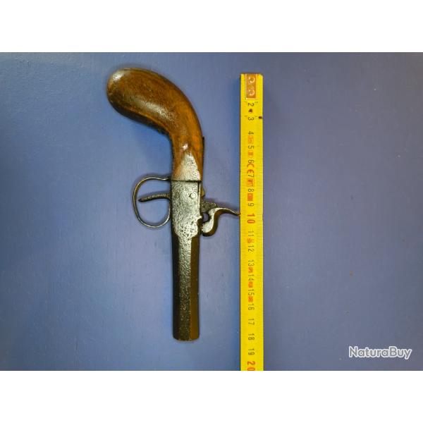 Pistolet de coffre ancien