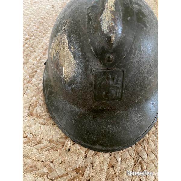 Casque Adrian ww2 dfense passive