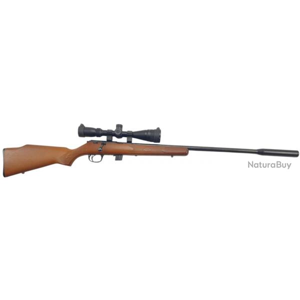 OCCASION - CARABINE MARLIN MODELE 917M2 CAL.17MACH2 + LUNETTE +MODERATEUR
