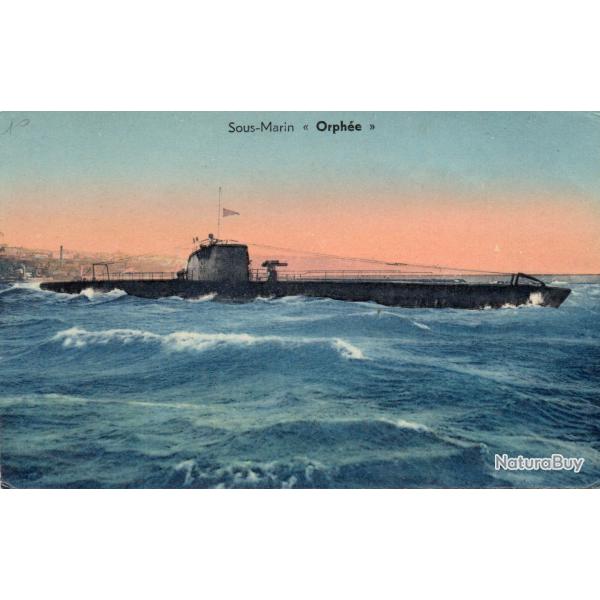 CPA - MARINE DE GUERRE - Sous - Marin " Orphee " N1509