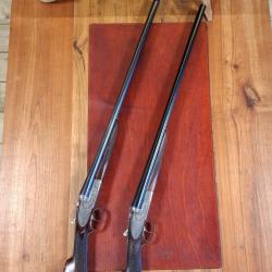 Paire de Fusils juxtaposés VOUZELAUD cal.12/70
