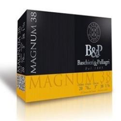 Cartouches B&P Magnum 38g BJ - Cal. 20 x1 boite