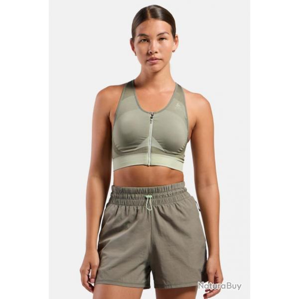 Brassire de Sport Femme Odlo "Seamless High" M Gris