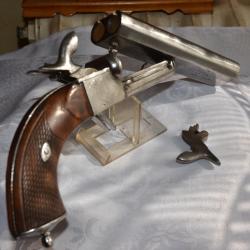 GROS PISTOLETS A BROCHE DOUBLE CANON 16 MM