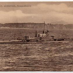 CPA - MARINE DE GUERRE - Sous - Marin " JOESSEL " N&deg;1517