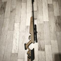 Carabine à plombs swiss arms 19.9 avec lunette tactique tir