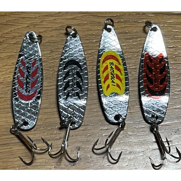 4 CUILLERES AVEC TRIDENTS