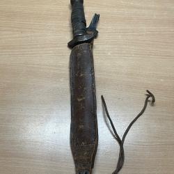 Ancien couteau poignard de combat indo Algérie