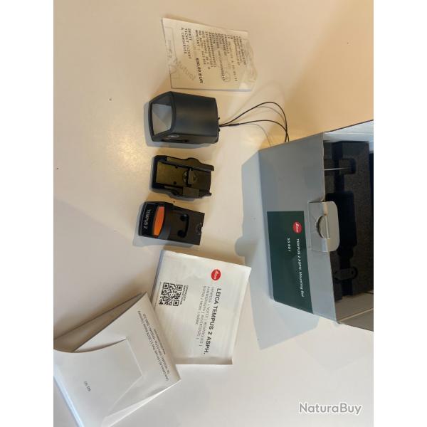 Leica tempus 2 point rouge montage amovible picatinny