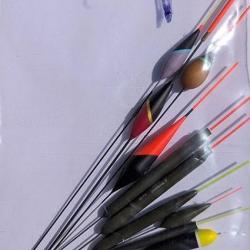 Flotteur Vintage - lot x 10 pcs de A à H Pack : F - 10 flotteurs multiples