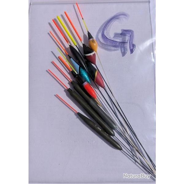 Flotteur Vintage - lot x 10 pcs de A  H Pack : G - 10 flotteurs multiples