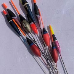 Flotteur Vintage - lot x 10 pcs de A à H Pack : H - 10 flotteurs multiples
