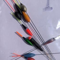 Flotteurs Vintage - lot x 10 pcs de I à P Pack : I - 10 flotteurs multiples