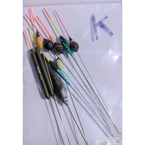 Flotteurs Vintage - lot x 10 pcs de I  P Pack : K - 10 flotteurs multiples