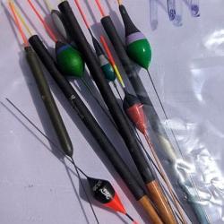 Flotteurs Vintage - lot x 10 pcs de I à P Pack : N - 10 flotteurs multiples