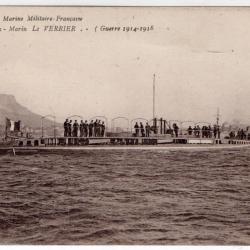CPA - Marine de Guerre - SOUS - MARIN Le VERRIER .. ( Guerre 1914-1918  N°1519