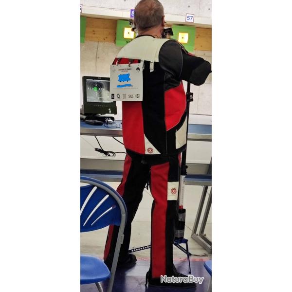 Tenue de carabinier Homme 10m / 50m 2 pices veste + pantalon  HITEX