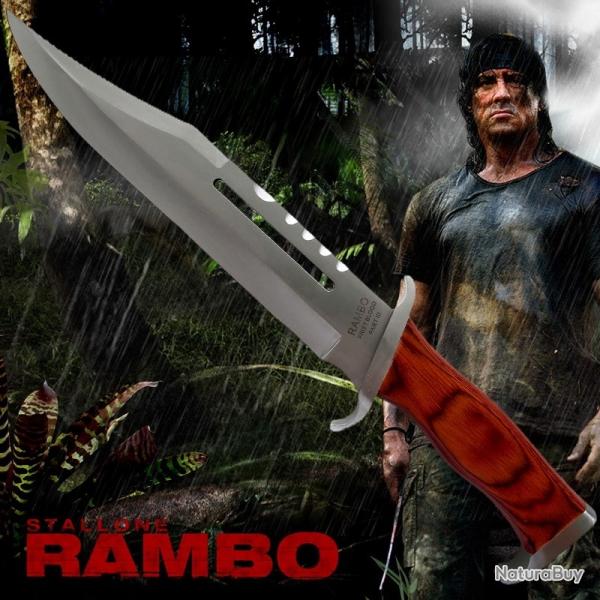 Couteau Rambo III - Poignard de Survie