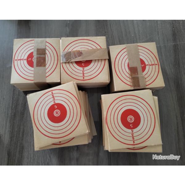 Lot de 500 Cibles cartonn 10x10