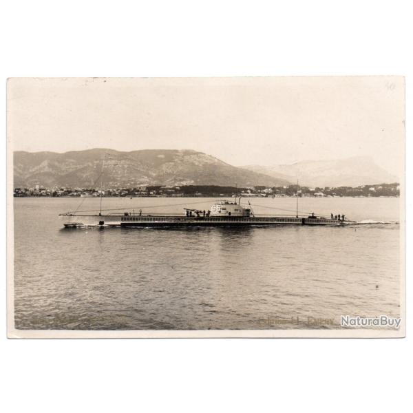 CPA - Marine de Guerre - TOULON - SOUS - MARIN  N1521