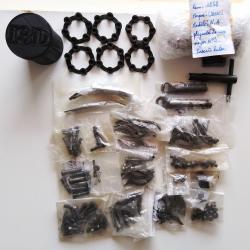Lot de pièces poudre noire de qualité de diverses marques et armes