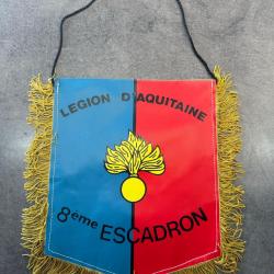 Fanion legion d'Aquitaine 8eme escadron
