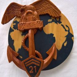 Insigne 21ème RIMa 1ère Compagnie